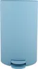 A light blue pedal trash can shown from the front. Náhľad obrázku produktu