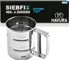 SIEBFIX Mehlsieb Edelstahl Einhandsieb Sieb Küchensieb Produktbild-Vorschau 1