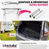 Table pliante de camping en aluminium avec housse, 70 x 70 Voir les images du produit 5