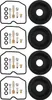 4 kits Reconstruction Carburateur Fix Kit Carb Overhaul Fit Voir les images du produit 1