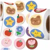 EDIBAZZAR | Adesivi per bambini, animali, frutta, stelle, Anteprima dell’immagine prodotto 3