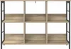 vidaXL Regál Sonoma dub 102 x 32 x 72,5 cm Materiál na báze Náhľad obrázku produktu 5