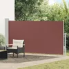 vidaXL Výsuvná boční markýza 170×300 cm hnědá Náhled obrázku produktu 2