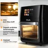 Heißluftfritteuse XXL 12L mit LED-Touchscreen, 9 Programme, Produktbild-Vorschau 7