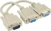 InLine® 17307 Cavo adattatore VGA a Y, da spina VGA a 2 Anteprima dell’immagine prodotto 1