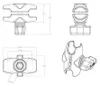 RAM Mounts RAM-B-201U-A Montage-Kit Produktbild-Vorschau 11