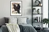 MuchoWow® MuchoWow® Gerahmtes Poster Antiker Vogeldruck Produktbild-Vorschau 2