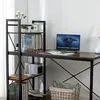 xDays Schreibtisch 120x60 cm mit Regal – Computertisch im Produktbild-Vorschau 9