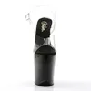 FLAMINGO-808 Damen Sandale von Pleaser, Transparent Schwarz Produktbild-Vorschau 2