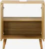 sweeek - Vintage-Waschbeckenunterschrank mit Holzoptik - Produktbild-Vorschau 2
