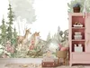 Muralo Vlies Fototapete Für Kinderzimmer WALDTIERE Blumen Produktbild-Vorschau 7