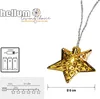 Lichterkette LED Deko Beleuchtung goldene Sterne Motiv Produktbild-Vorschau 5