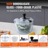 Salatschleuder, einhändige Bedienung, große Kapazität, Produktbild-Vorschau 4