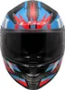 LS2 Integralhelm FF811 Vector II Carbon XL Blau / Rot Produktbild-Vorschau 8