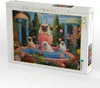 CALVENDO Puzzle Hunde baden im Springbrunnen | 2000 Teile Produktbild-Vorschau 2