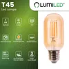 LUMILED 6 Stück LED Leuchtmittel E27 T45 Stabform 4W Produktbild-Vorschau 2