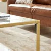 VASAGLE  Couchtisch Glastisch Wohnzimmertisch 2 Ablagen aus Produktbild-Vorschau 4