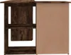 vidaXL Eckschreibtisch Räuchereiche 145x100x76 cm Produktbild-Vorschau 7