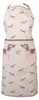 Clayre & Eef Küchenschürze 70x85 cm Beige Baumwolle Dackel Produktbild-Vorschau 1
