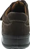 JOMOS Chaussures basses en cuir pour hommes choco, doublure Voir les images du produit 23