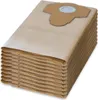 A stack of brown paper vacuum cleaner bags. Produktbild-Vorschau