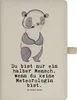 Mr. & Mrs. Panda Tagebuch Meteorologin Herz - Transparent - Produktbild-Vorschau 1