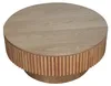 Mesa de centro redonda de 75 cm, con espacio de Vista previa de la imagen del producto 10