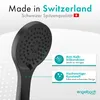 Universal handdouche mit 3 Wasserstrahlen: sanft, Massage Produktbild-Vorschau 3