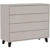 BEAUTYSOFA | Kommode HOME 4S 80 cm – Sideboard mit 4 Produktbild-Vorschau 1