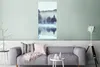 MuchoWow® Poster Wald - Nebel - Winter 60x120 cm - Produktbild-Vorschau 5