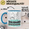 Tierliebhaber Geschenk Tasse Ich Bin Tierliebhaber Aber Sag Produktbild-Vorschau 3