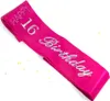 Oblique Unique Schärpe Happy Birthday 16. Geburtstag 16. Produktbild-Vorschau 1
