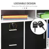 HOMCOM Hilfsbüromöbel-Aktenschrank mit Rollen, Regalen und Produktbild-Vorschau 6