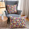 Selfitex Buntes Couchkissen, Sofakissen mit Füllung und Produktbild-Vorschau 4