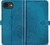 A blue flip phone case with a mandala design. Podgląd zdjęcia produktu