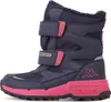A single navy and pink Kappa winter boot for children is shown against a white background. Produktbild-Vorschau