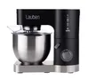 A black and silver stand mixer is shown in a studio setting against a white background. Podgląd zdjęcia produktu
