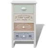 vidaXL Mobile laterale con 4 cassetti in legno stile Anteprima dell’immagine prodotto 3