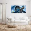 Glasbild 80x40cm in XXL für Wohnzimmer, Schlafzimmer Motiv Produktbild-Vorschau 2