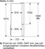 Siemens KF96DPPEA iQ700 Kühl-Gefrier-Kombination, 183 x Produktbild-Vorschau 23
