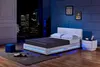 HOME DELUXE - LED Bett Asteroid - Weiß, 180 x 200 cm - Produktbild-Vorschau 1