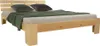 Homestyle4u Holzbett 180x200 Doppelbett mit Lattenrost Produktbild-Vorschau 1