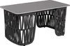 Loungetisch HWC-P90, Gartentisch Balkontisch Outdoor, Produktbild-Vorschau 5