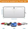 Sonnenschutz Auto Frontscheibe, Auto Sonnenschutz Produktbild-Vorschau 4