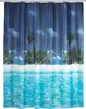 Tenda da doccia Wenko palm beach, 180 x 200 cm, 19101100 Anteprima dell’immagine prodotto 1