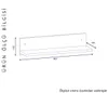 Skye Decor, Novella K5 - White, Wandregal, Weiß, 100% Produktbild-Vorschau 3
