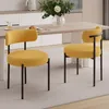 Hawthyhome  Chaises de salle à manger (2 pièces) Teddy Voir les images du produit 2