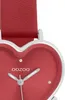 Montre Oozoo rouge en cuir OOZOO Timepieces Femme Montre à Voir les images du produit 2