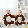 Pigiama Onesie Costume Travestimento Scoiattolo Anteprima dell’immagine prodotto 8