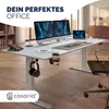CASARIA® Höhenverstellbarer Schreibtisch elektrisch 160 x Produktbild-Vorschau 7